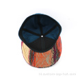 Twee toont achterin gesloten snapback -hoeden